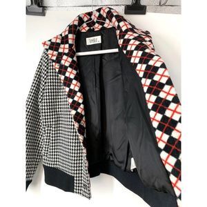 Women’s Veeko size S/M Jr buffalo check argyle jacket 5569